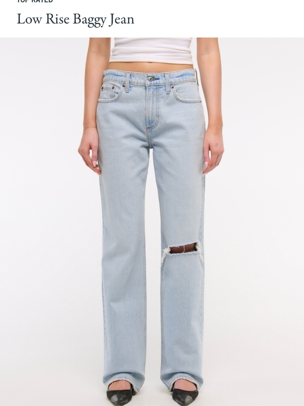 Low Rise Baggy Jean - Picture 2 of 2